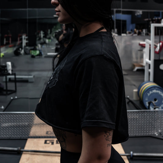 ONI MASKS CROP TOP