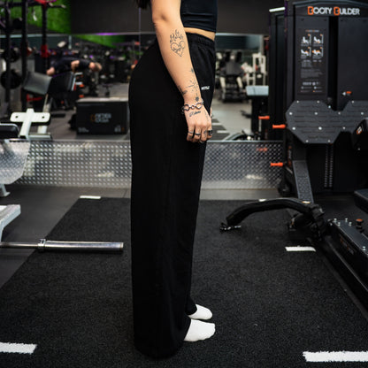 WOMEN WIDE-LEG PUMP COVER PANTS