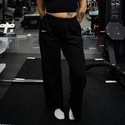 WOMEN WIDE-LEG PUMP COVER PANTS