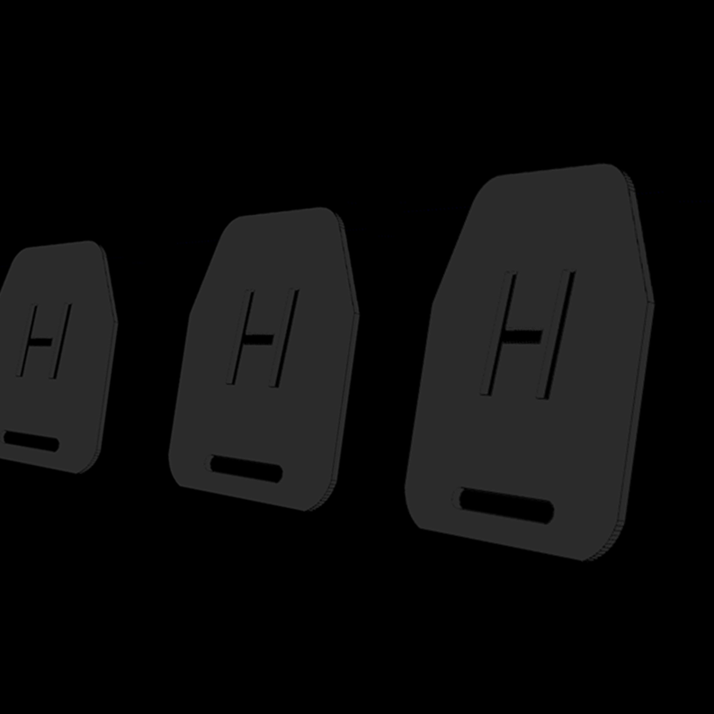 HOSTILE FLAT LOAD PLATES