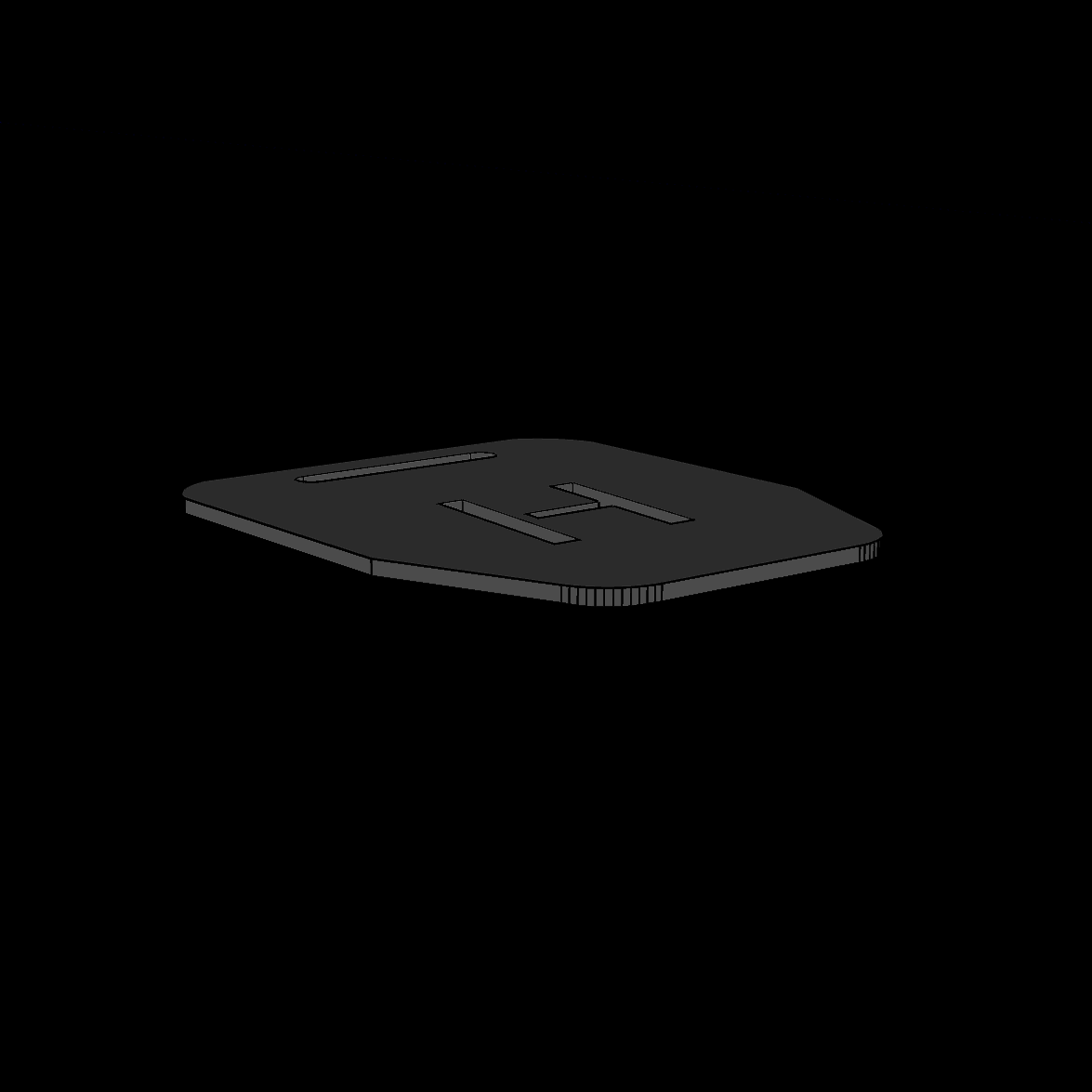 HOSTILE FLAT LOAD PLATES